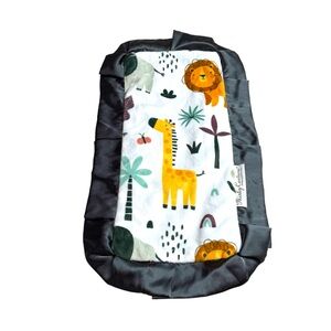 Minky Couture‎ Kids Infant Baby Lovey Security Blanket small size jungle theme